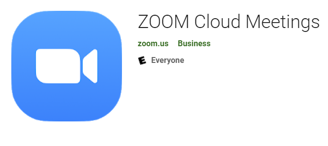 Zoom Cloud Meeting App